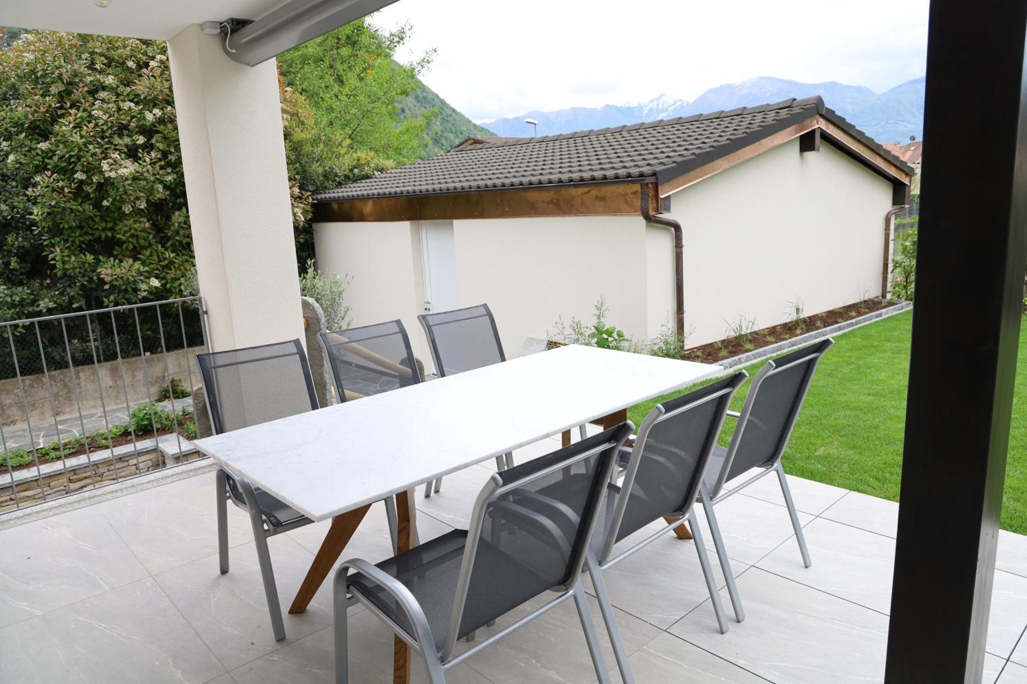 Casa Quattro Fiumi Tegna Exterior foto