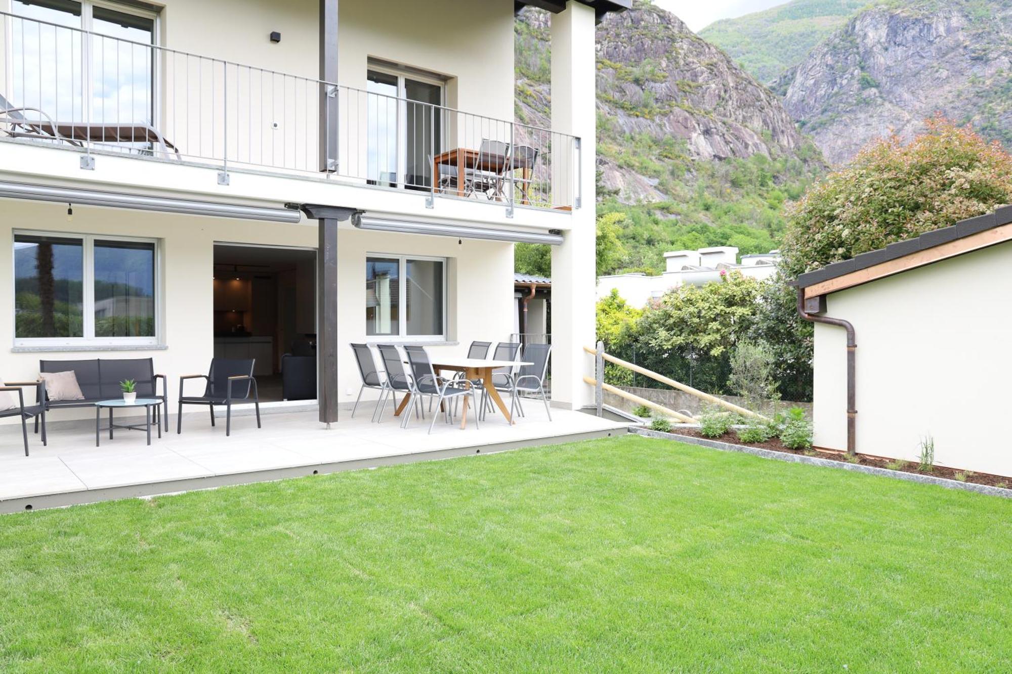 Casa Quattro Fiumi Tegna Exterior foto